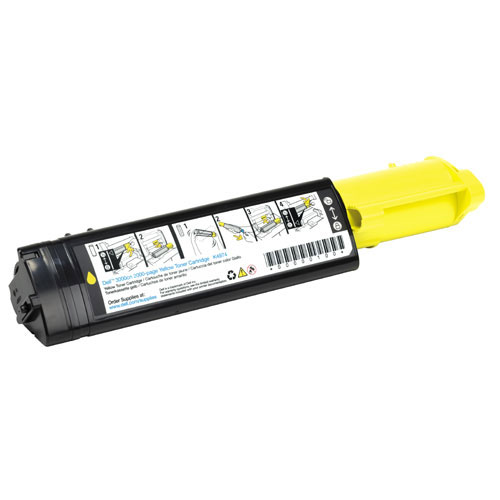 Dell 3000cn (310-5737, G7029, P6731) Yellow Toner Cartridge - Click Image to Close