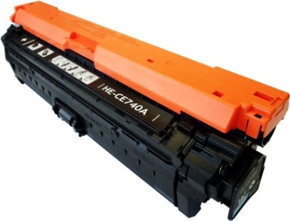 HP 307A Black Toner Cartridge (CE740A) - Click Image to Close