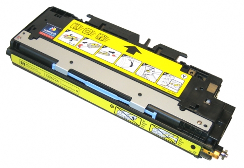 HP 309A Yellow Toner Cartridge (Q2672A) - Click Image to Close