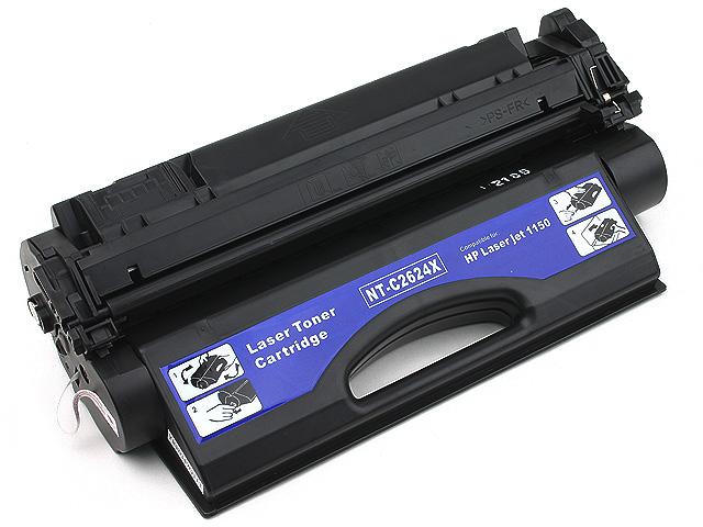 HP 24X Black Toner Cartridge (Q2624X), High Yield - Click Image to Close